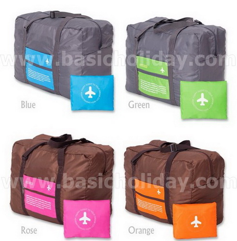 กระเป๋าเดินทางพับเก็บได้ อเนกประสงค์ เพื่อการเดินทาง ท่องเที่ยว กระเป๋าใส่เสื้อผ้าพับเก็บได้